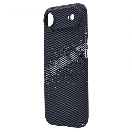 Husa spate pentru iPhone 17 Air Berlia Fiber Magsafe - Gri