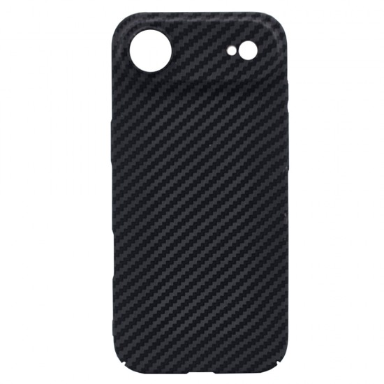 Husa spate pentru iPhone 17 Air Berlia Fiber Magsafe - Negru