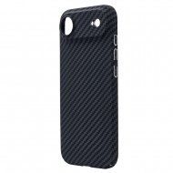 Husa spate pentru iPhone 17 Air Berlia Fiber Magsafe - Negru