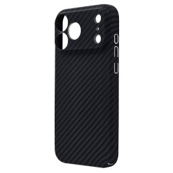 Husa spate pentru iPhone 17 Pro Max Berlia Fiber Magsafe - Negru