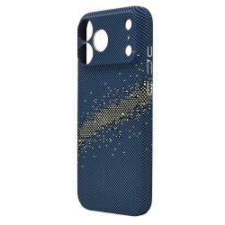 Husa spate pentru iPhone 17 Pro Max Berlia Fiber Magsafe - Albastru