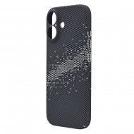 Husa spate pentru iPhone 17 Berlia Fiber Magsafe - Gri