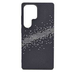 Husa spate pentru Samsung Galaxy S25 Ultra Berlia Fiber Magsafe - Gri