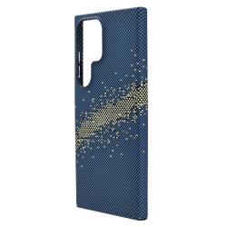 Husa spate pentru Samsung Galaxy S24 Ultra Berlia Fiber Magsafe - Albastru Husa spate pentru Samsung Galaxy S24 Ultra Berlia Fiber Magsafe - Albastru