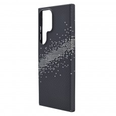 Husa spate pentru Samsung Galaxy S24 Ultra Berlia Fiber Magsafe - Gri