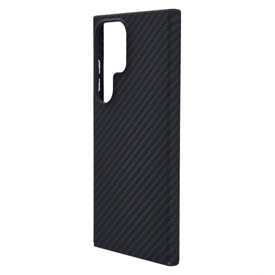 Husa spate pentru Samsung Galaxy S24 Ultra Berlia Fiber Magsafe - Negru