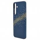 Husa spate pentru Samsung Galaxy S25 Plus Berlia Fiber Magsafe - Albastru Husa spate pentru Samsung Galaxy S25 Plus Berlia Fiber Magsafe - Albastru