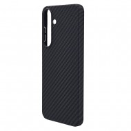 Husa spate pentru Samsung Galaxy S25 Plus Berlia Fiber Magsafe - Negru Husa spate pentru Samsung Galaxy S25 Plus Berlia Fiber Magsafe - Negru