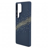 Husa spate pentru Samsung Galaxy S25 Ultra Berlia Fiber Magsafe - Albastru Husa spate pentru Samsung Galaxy S25 Ultra Berlia Fiber Magsafe - Albastru