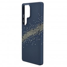 Husa spate pentru Samsung Galaxy S25 Ultra Berlia Fiber Magsafe - Albastru