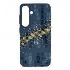 Husa spate pentru Samsung Galaxy S25 Berlia Fiber Magsafe - Albastru