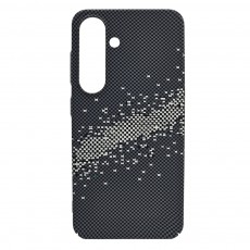 Husa spate pentru Samsung Galaxy S25 Berlia Fiber Magsafe - Gri