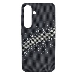 Husa spate pentru Samsung Galaxy S25 Berlia Fiber Magsafe - Gri