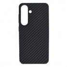 Husa spate pentru Samsung Galaxy S25 Berlia Fiber Magsafe - Negru