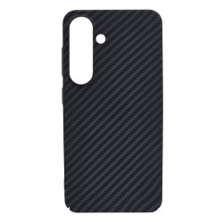 Husa spate pentru Samsung Galaxy S25 Berlia Fiber Magsafe - Negru