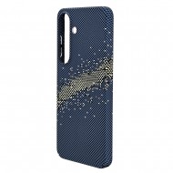 Husa spate pentru Samsung Galaxy S25 Berlia Fiber Magsafe - Albastru Husa spate pentru Samsung Galaxy S25 Berlia Fiber Magsafe - Albastru