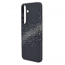 Husa spate pentru Samsung Galaxy S25 Berlia Fiber Magsafe - Gri