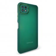 Husa spate pentru Samsung Galaxy A22 5G - Catwalk Case Verde