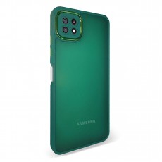 Husa spate pentru Samsung Galaxy A22 5G - Catwalk Case Verde