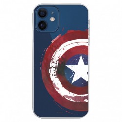 Husa spate pentru iPhone 12 - Disney Case Marvel Captain America