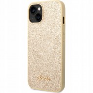 Husa spate pentru iPhone 14 Plus - Guess Glitter Flakes