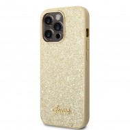 Husa spate pentru iPhone 14 Pro Max - Guess Glitter Flakes
