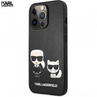 Husa spate pentru iPhone 13 Pro Max - 3D Karl Lagerfeld Negru