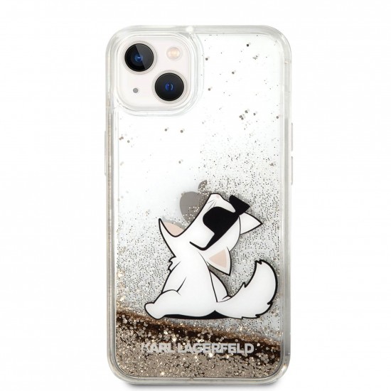 Husa spate pentru iPhone 14 - Liquid Glitter Karl Lagerfeld