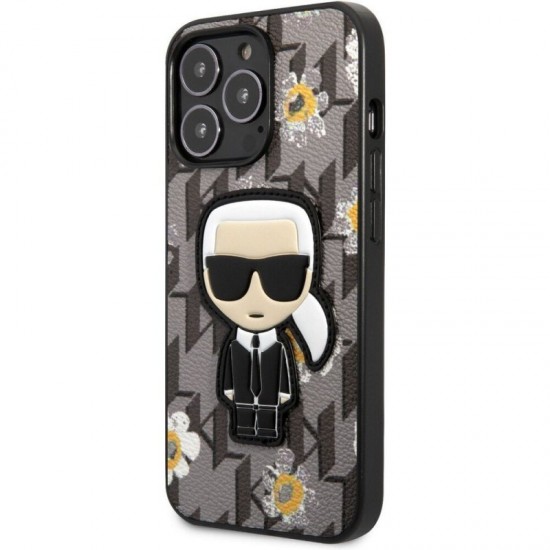 Husa spate pentru iPhone 13 Pro Max - Iconic Flower Karl Lagerfeld