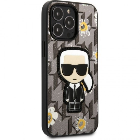 Husa spate pentru iPhone 13 Pro Max - Iconic Flower Karl Lagerfeld