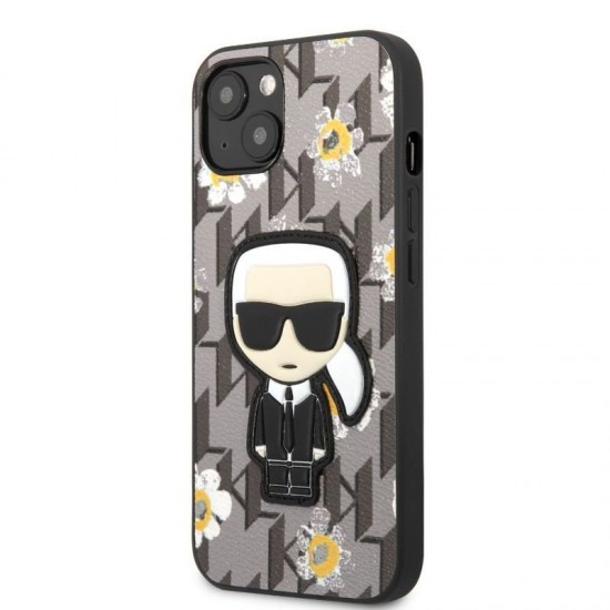 Husa spate pentru iPhone 13 - Iconic Flower Karl Lagerfeld