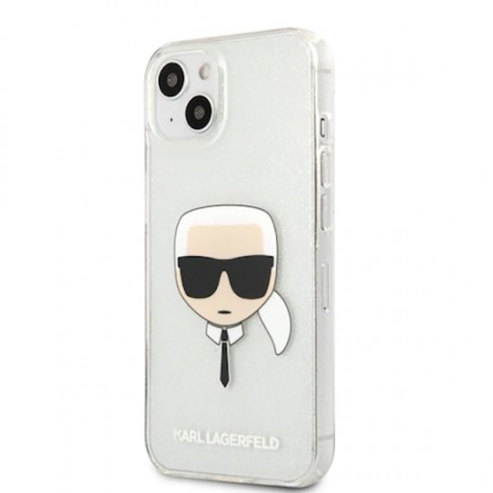 Husa spate pentru iPhone 13 - Solid Glitter Karl Lagerfeld