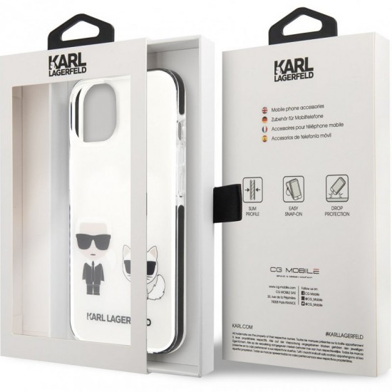 Husa spate pentru iPhone 13 - TPE Karl Lagerfeld