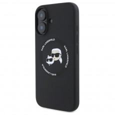 Husa spate pentru iPhone 16 Karl Lagerfeld Magsafe - Negru
