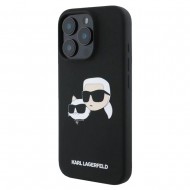 Husa spate pentru iPhone 16 Pro Karl Lagerfeld Magsafe - Negru