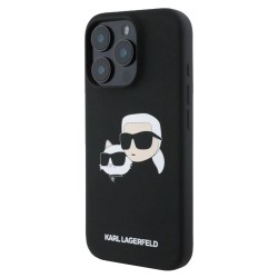 Husa spate pentru iPhone 16 Pro Karl Lagerfeld Magsafe - Negru