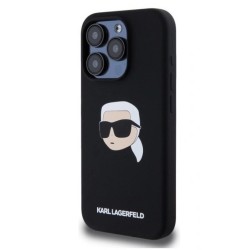 Husa spate pentru iPhone 16 Pro Max Karl Lagerfeld Magsafe - Negru