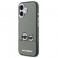 Husa spate pentru iPhone 17 Karl Lagerfeld Magsafe - Gri