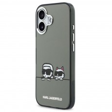 Husa spate pentru iPhone 17 Karl Lagerfeld Magsafe - Gri