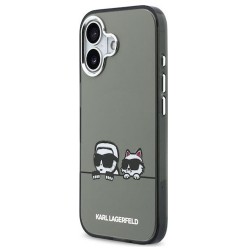 Husa spate pentru iPhone 17 Karl Lagerfeld Magsafe - Gri