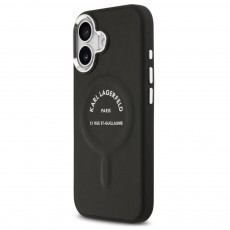 Husa spate pentru iPhone 17 Karl Lagerfeld Magsafe - Negru