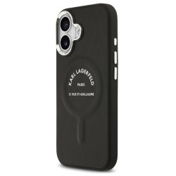 Husa spate pentru iPhone 17 Karl Lagerfeld Magsafe - Negru