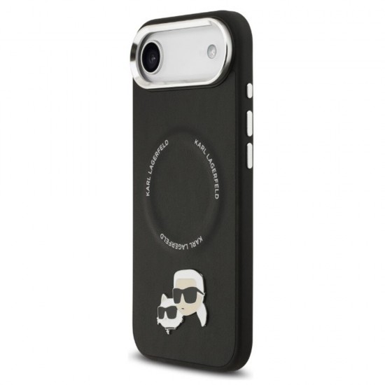 Husa spate pentru iPhone 17 Air Karl Lagerfeld Magsafe - Negru