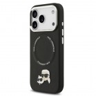 Husa spate pentru iPhone 17 Pro Max Karl Lagerfeld Magsafe - Negru