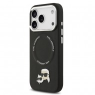 Husa spate pentru iPhone 17 Pro Max Karl Lagerfeld Magsafe - Negru