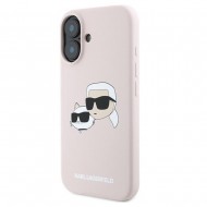 Husa spate pentru iPhone 17 Karl Lagerfeld Magsafe - Roz