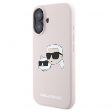 Husa spate pentru iPhone 17 Karl Lagerfeld Magsafe - Roz