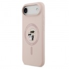Husa spate pentru iPhone 17 Air Karl Lagerfeld Magsafe - Roz