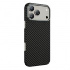 Husa spate pentru iPhone 17 Pro Max Keephone Kevilar Magsafe - Negru