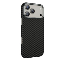 Husa spate pentru iPhone 17 Pro Max Keephone Kevilar Magsafe - Negru
